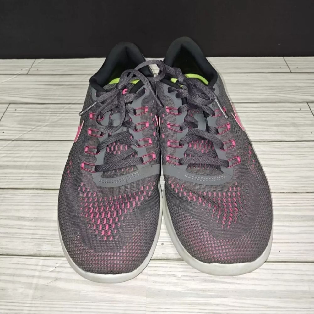 Nike Free RN Womens Size 8 Gray Athletic Running Shoes Sneakers 831509-006 - Picture 6 of 10